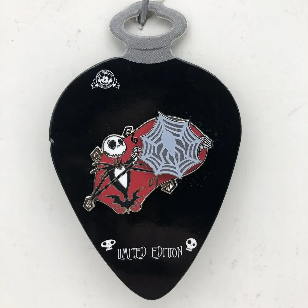Disney Parks Nightmare Before Christmas LE Pin Jack Skellington Sandy Spiderweb